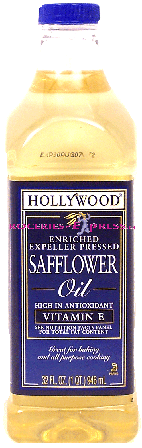 Hollywood  safflower oil, enriched expeller pressed Full-Size Picture